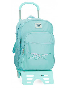 MOCHILA ADAP. 40CM 2C. C/CARRO. REEBOK ANN